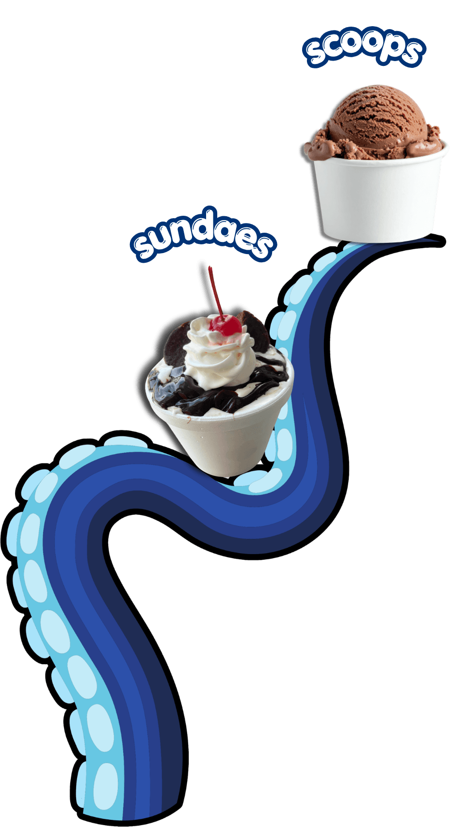 Sundaes and scoops