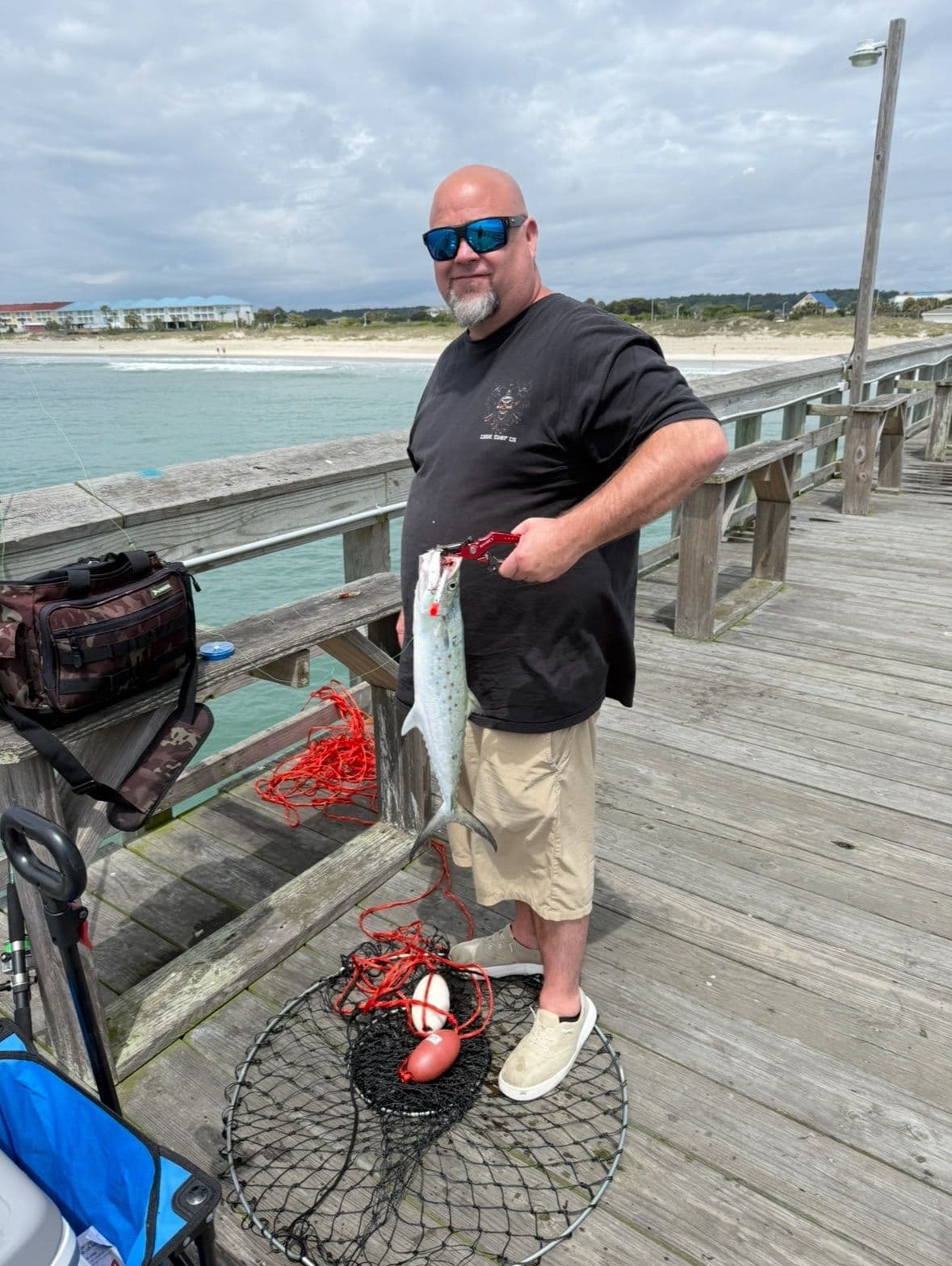 Fishing Report May 9, 2026 : Whiting and Blues, Spanish in the mix, biting on Got-Cha lures. Posted is Ryan’s 24” Spanish Mackerel, Fish ...