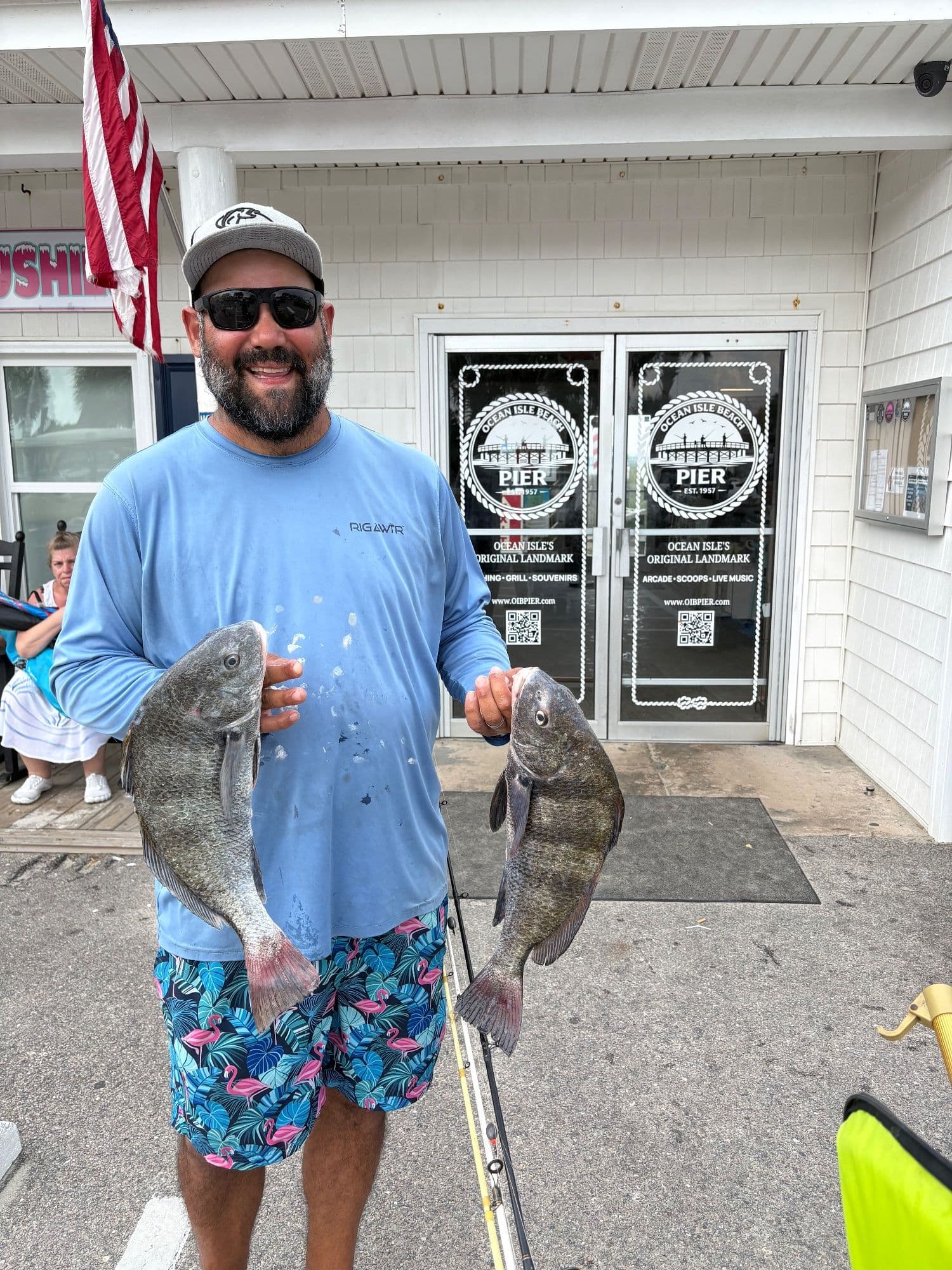 13 June Fishing report: lots of black drum in the AM, speckled trout, and spot. Good morning fishing, evening slow down