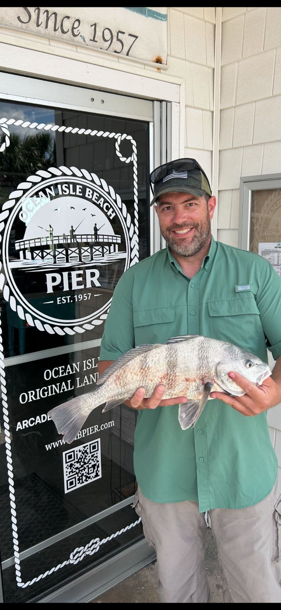 03Jun2026 fishing report : black and red drum have been caught all week, the fishing has improved from last weeks lull. Shown is Craig’s ...